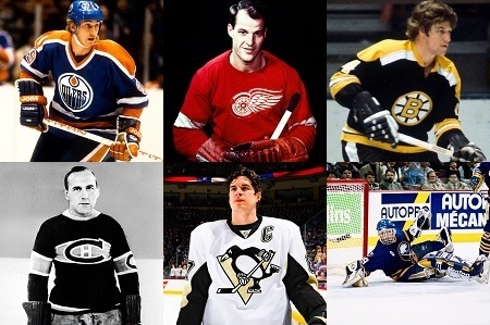The Best NHL Players of All Time by Decade